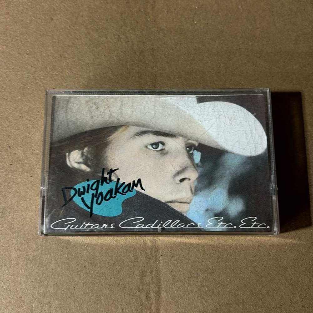 Dwight Yoakam Guitars and Cadillacs etc, etc cassette